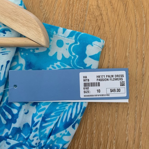 NWT Girls Blue Ginger Dress - Picture 5 of 5